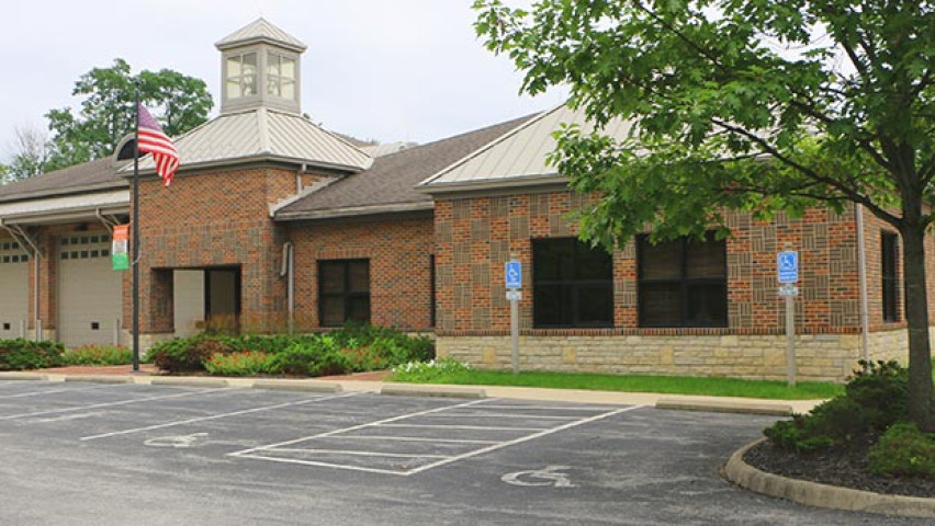Outside View of Fire Station 92